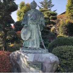 ゆかりの地・渋沢栄一像【埼玉深谷血洗島】