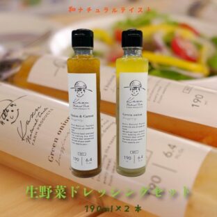 和ナチュラルテイスト 生野菜ドレッシングセット